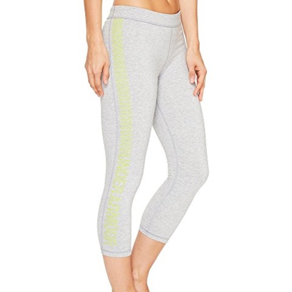 Under Armour Women's Graphic Capris Heather Gray - Picture 1 of 6
